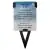 Grave Pot Artificial Flowers Bench Blue + Dad/Grandad/Husband/Brother/Son Card