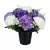 Grave Pot Artificial Silk Flowers Lilac Purple Honeydew Carnations Memorial Crem