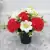 White Cosmos & Red Carnations | Artificial Flower Pot | Grave/Memorial/Crem