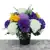 Artificial Grave Pot Flowers Purple Yellow Honeydew Carnations Memorial Crem