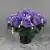Grave Pot Artificial Silk Flowers Full 16-Head Roses Crem Arrangement Memorial