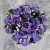 Grave Pot Artificial Silk Flowers Full 16-Head Roses Crem Arrangement Memorial
