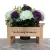 Grave Pot Artificial Flowers Bench Purple + Dad/Grandad/Husband/Brother/Son Card