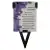 Grave Pot Artificial Flowers Bench Purple + Dad/Grandad/Husband/Brother/Son Card