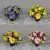 Grave Pot Artificial Silk Various Roses Rosebud & Mini-Roses Arrangement