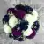 Matching Pair of Grave Pots with Artificial Grave Flowers (Various Designs)