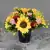 Matching Pair of Grave Pots with Artificial Grave Flowers (Various Designs)