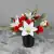 Matching Pair of Grave Pots with Artificial Grave Flowers (Various Designs)