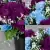 Matching Pair of Grave Pots with Artificial Grave Flowers (Various Designs)