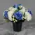 Matching Pair of Grave Pots with Artificial Grave Flowers (Various Designs)