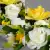Matching Pair of Grave Pots with Artificial Grave Flowers (Various Designs)