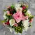 Matching Pair of Grave Pots with Artificial Grave Flowers (Various Designs)
