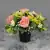 Matching Pair of Grave Pots with Artificial Grave Flowers (Various Designs)