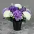 Matching Pair of Grave Pots with Artificial Grave Flowers (Various Designs)
